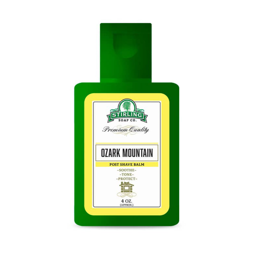 Stirling Ozark Mountain Aftershave Balm - After Shave Balsam - No More Beard