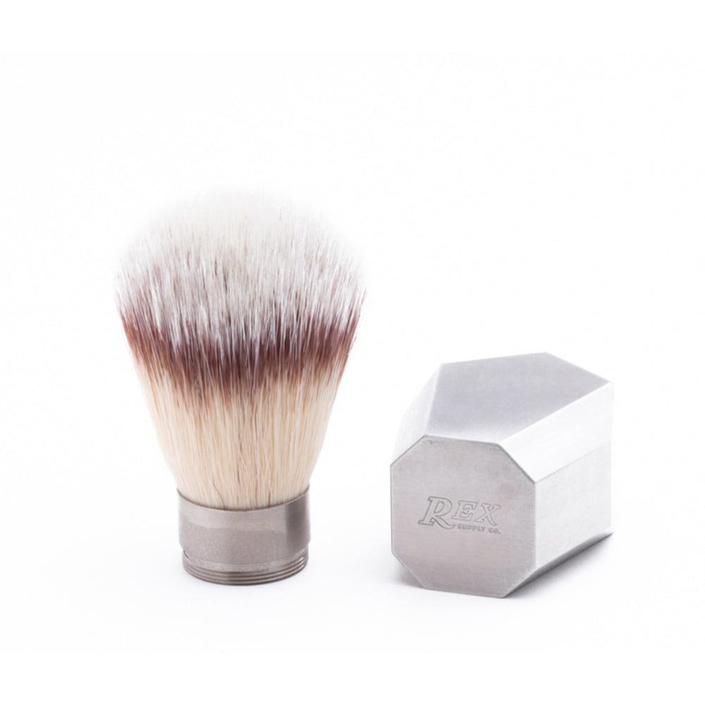 Rex Deco Stainless Synthetik-Pinsel - No More Beard