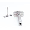 Rex Ambassador XL Adjustable Stainless Steel Rasierhobel - No More Beard