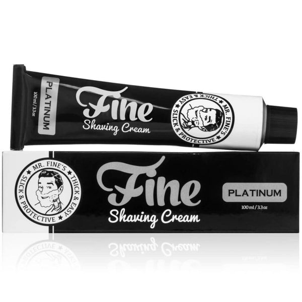 Fine Platinum Rasiercreme - No More Beard