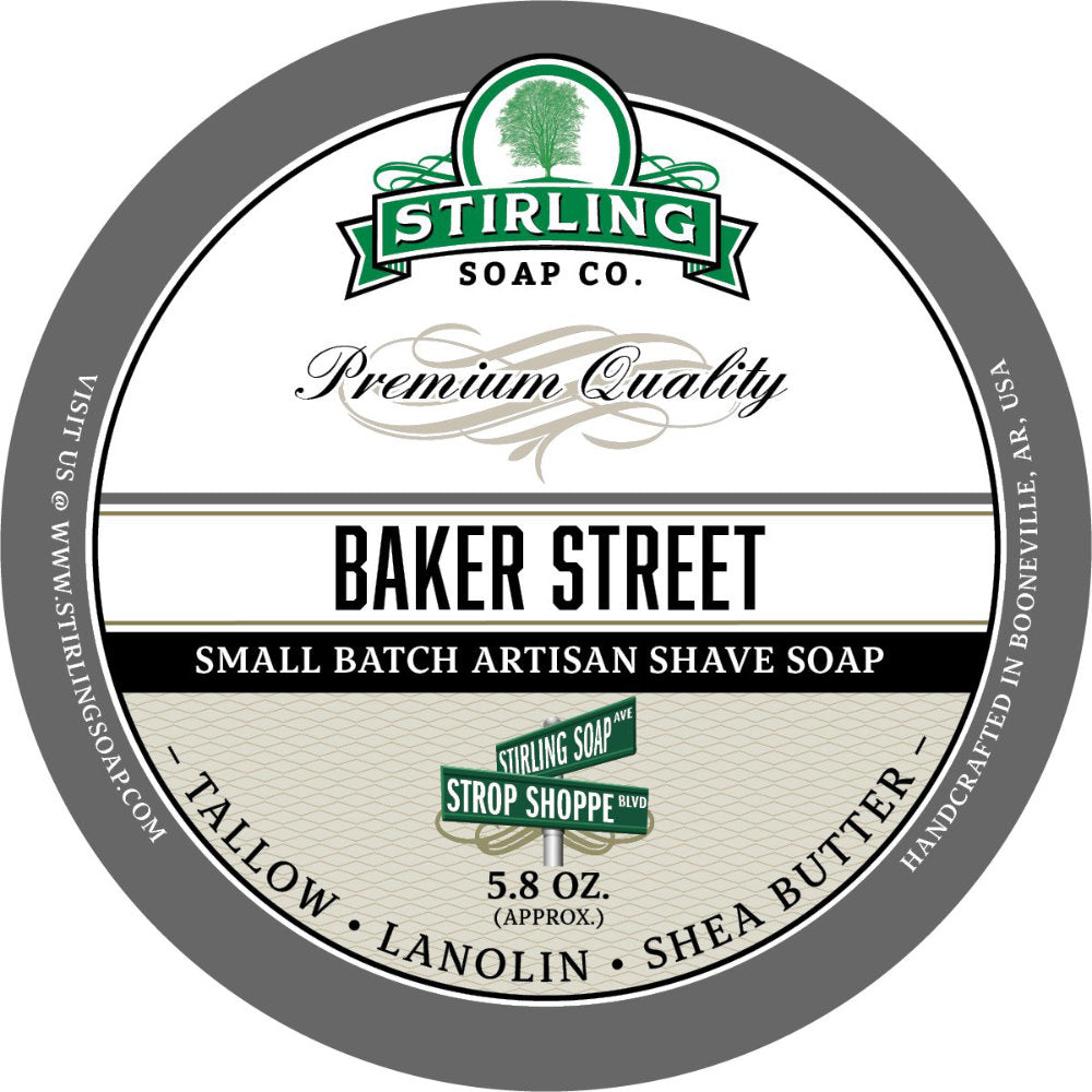 Stirling Baker Street Rasierseife - No More Beard