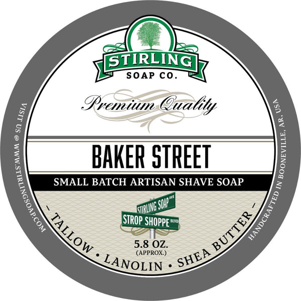 Stirling Baker Street Rasierseife - No More Beard