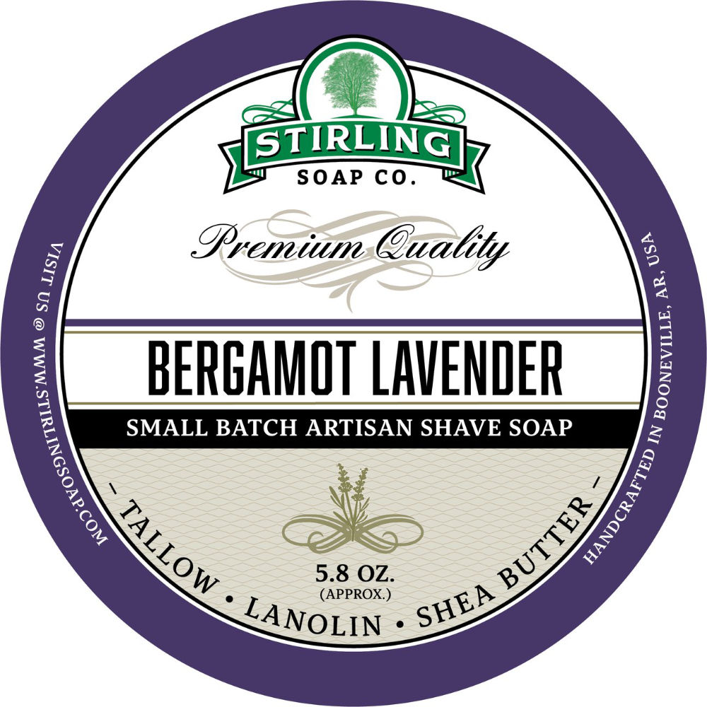 Stirling Bergamot Lavender Rasierseife - No More Beard