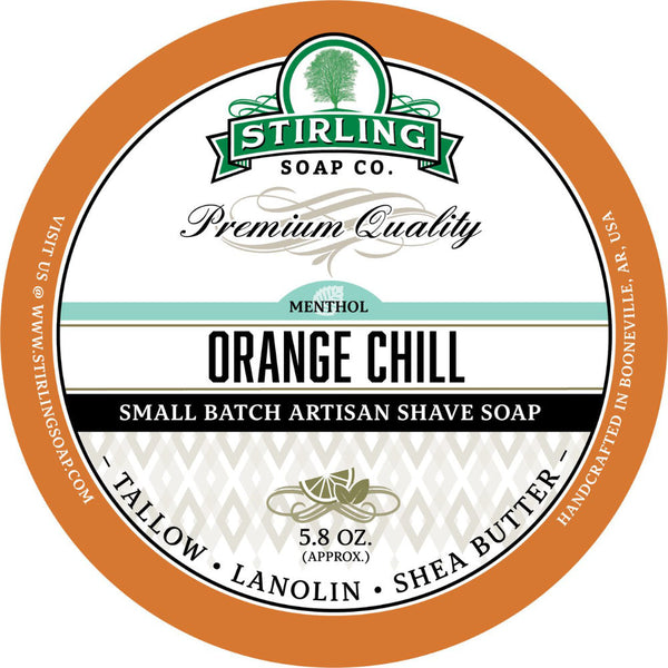 Stirling Orange Chill Rasierseife - No More Beard