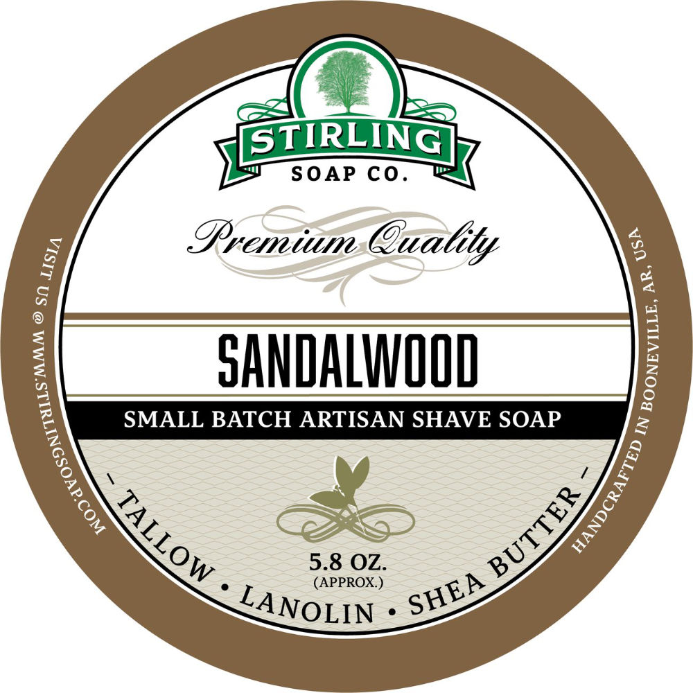 Stirling Sandalwood Rasierseife - No More Beard