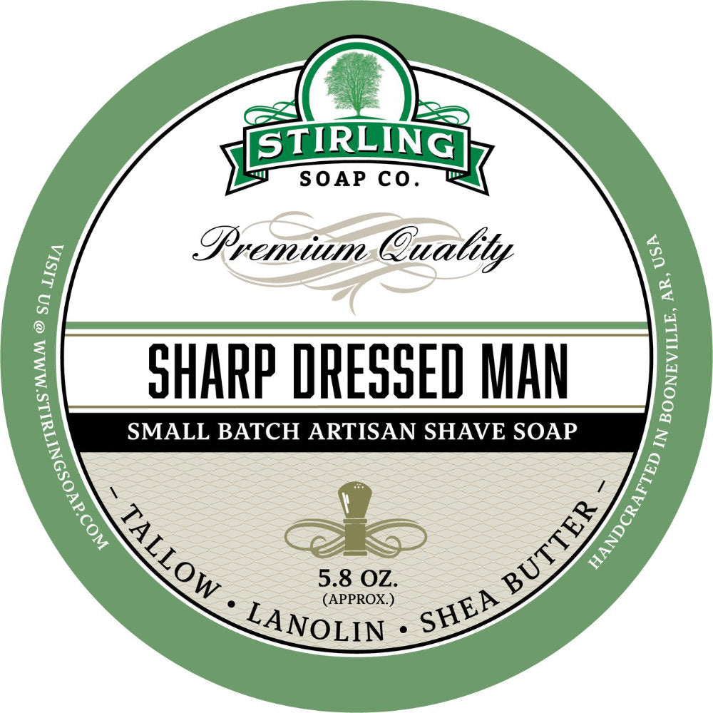 Stirling Sharp Dressed Man Rasierseife - No More Beard