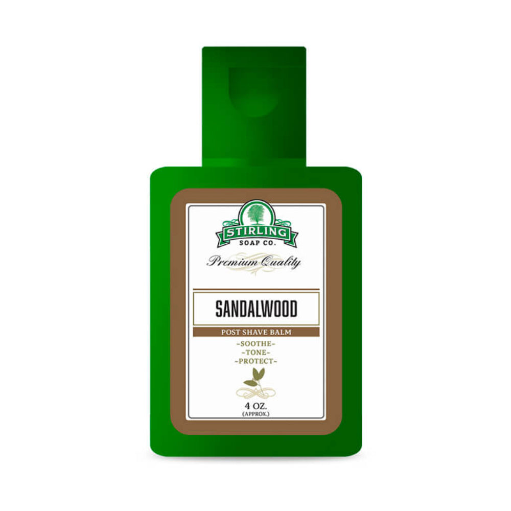 Stirling Sandalwood Aftershave Balm - After Shave Balsam - No More Beard