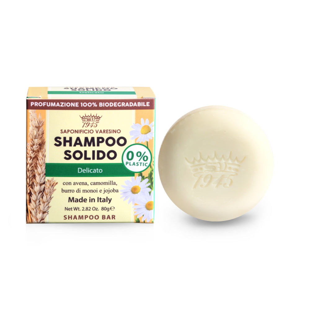 Saponificio Varesino Solid Shampoo Delicate - festes Shampoo - No More Beard