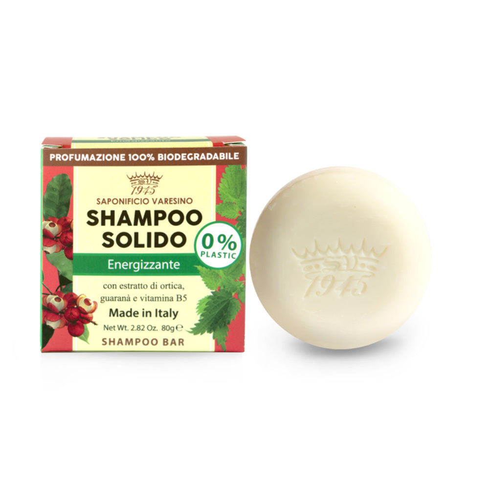 Saponificio Varesino Solid Shampoo Energizing - festes Shampoo - No More Beard