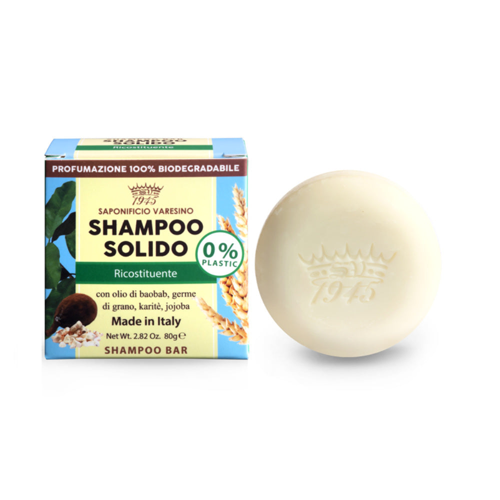 Saponificio Varesino Solid Shampoo Restorative - festes Shampoo - No More Beard
