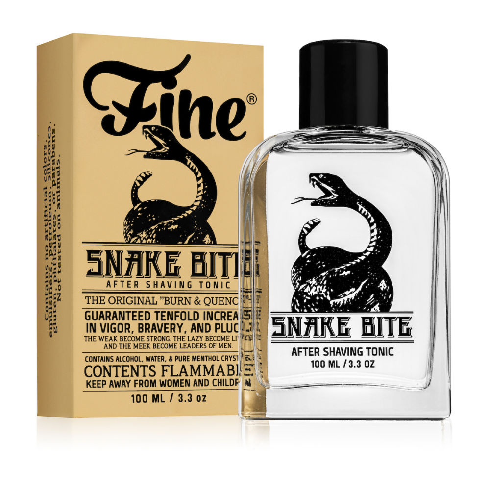 Fine After Shave Snake Bite - Rasierwasser - No More Beard