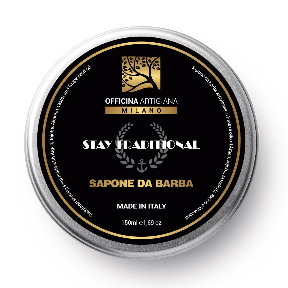 Officina Artigiana Stay Traditional shaving soap - Rasierseife - No More Beard