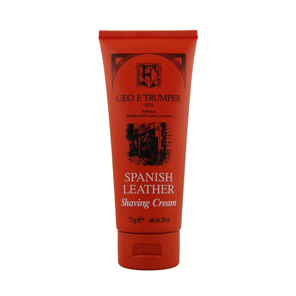 Geo F. Trumper Spanish Leather Rasiercreme - No More Beard