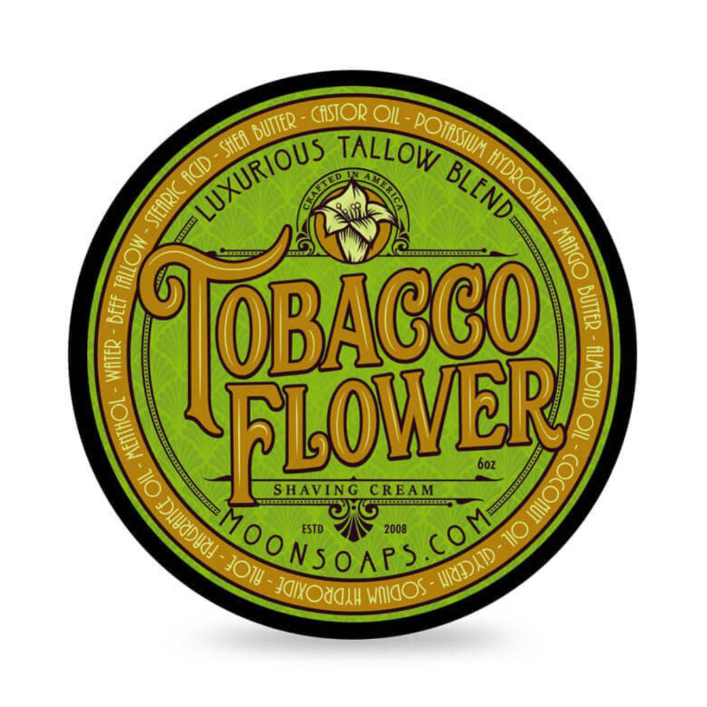 Moon Soaps Tobacco Flower Rasierseife - No More Beard