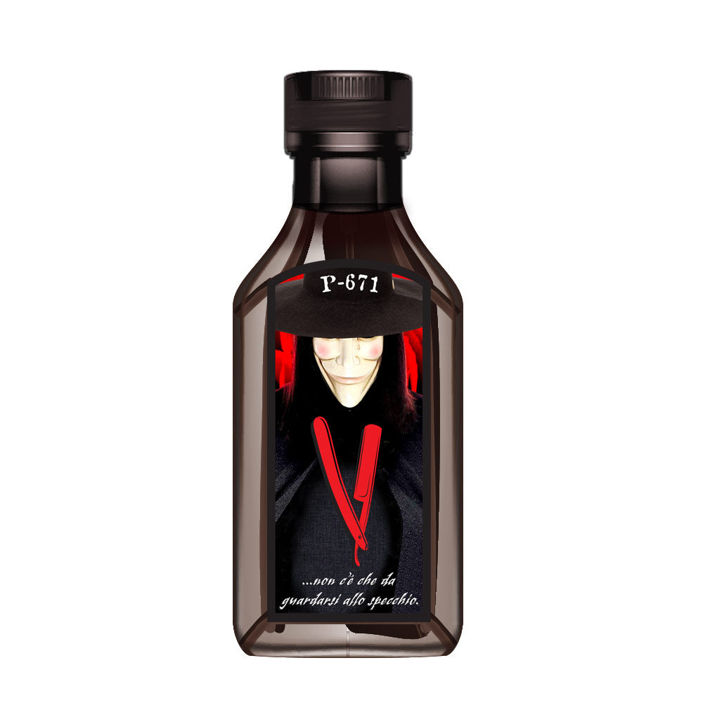 TFS "V" P-671 Aftershave - No More Beard